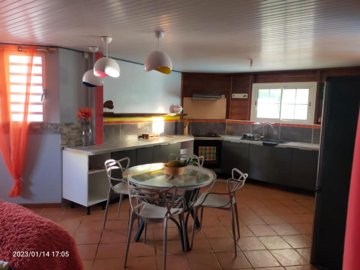 Douceur Des Hauteurs Bas De Villa, Piscine Privee Sainte-Luce Bagian luar foto